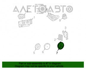 Front left door speaker Mercedes GLA 14-20