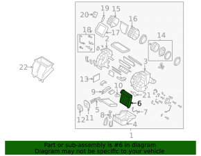 Mazda3 03-08 Evaporator with Temperature Sensor