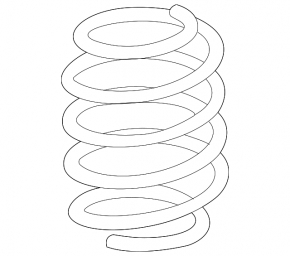Front left spring Ford Explorer 20-24 RWD