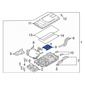 Ford Escape MK4 20-22 hybrid VVB control unit