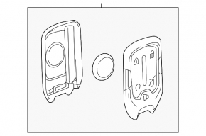 Chevrolet Equinox EV 24-26 5-button key