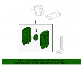 Chevrolet Equinox EV 24-26 5-button key