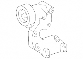 Tensioner roller with bracket Lexus ES350 13-18 3.5L