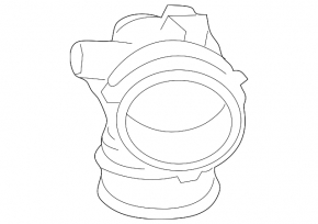 Lexus ES300h 13-18 air duct with resonator