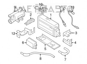 Canister with carbon absorber Hyundai Azera 12-17