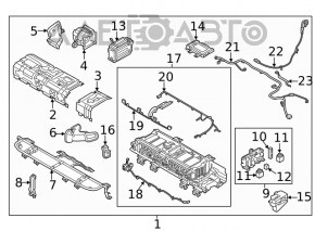 Hyundai Ioniq 17-19 HEV High Voltage Relay Box