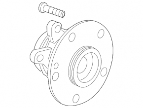 Rear left hub Honda CRV 17-22 AWD