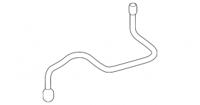 Right headlight hose Audi A6 C8 19-