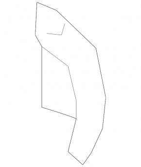Left Lexus ES250 ES300h ES350 19-25 Outer Fender Apron Bracket
