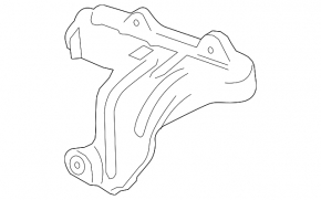 Exhaust manifold guard Buick Encore 13-19