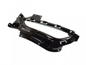 Chrysler 200 15-17 right bumper grille for flat fog lights, gloss black