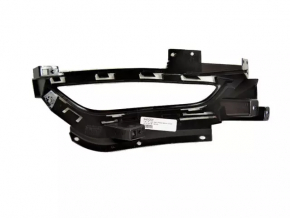 Chrysler 200 15-17 right bumper grille for flat fog lights, gloss black