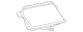 Monitor, display, navigation Lexus RX450h 13-15 rest