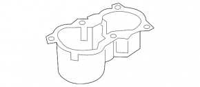 Hyundai Tucson 16-21 Center Console Cup Holders
