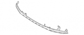Radiator grill grill Hyundai Elantra 21-23 black without radar