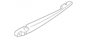 Rear wiper arm 5d Subaru Impreza 17-23