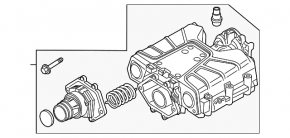 Compressor naked Porsche Cayenne 958 11-17 Hybrid