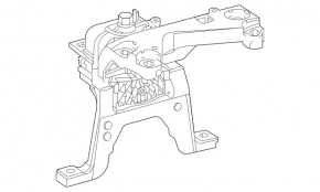 Right engine mount for Mercedes A-class V177 19-22 M260