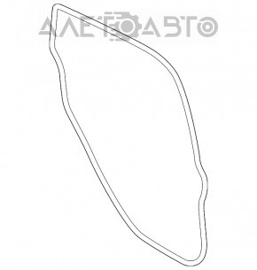 Ford Escape MK3 13-19 rear right door seal