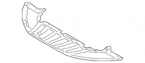 Front bumper protection Ford Focus mk3 15-18 rest, scratch