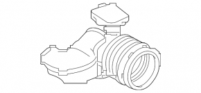 Air duct for manifold Nissan Altima 19-24 2.5