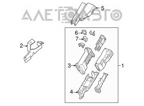 Nissan Altima 13-18 Front Fuse Box Cover Underhood