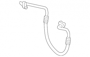 Air conditioning tube condenser-compressor Mercedes GLA 17-20