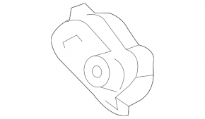 Actuator motor drive heater Infiniti Q50 14-