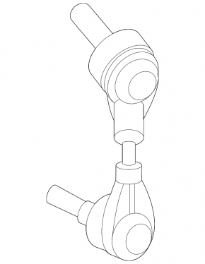 Rear right stabilizer link BMW iX 22-26