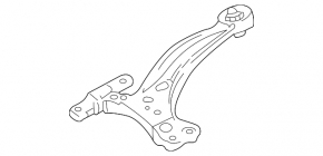 Lower control arm front left Lexus RX300 RX330 RX350 04-09 air suspension