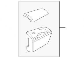 Plug outer handle front right Audi A6 C8 19-