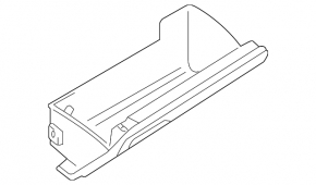 Glove box, glove compartment VW Jetta 11-18 USA beige scratch