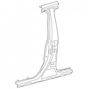 Body pillar central right Toyota Prius 50 Prime 17-22