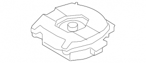 Subwoofer left BMW X3 F25 11-17 Harman Kardon