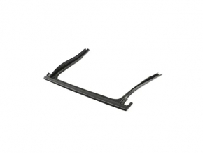 Upper rear right door molding Jeep Compass 17-22 gray with glass seal