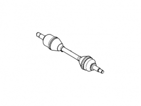 Drive axle shaft front left Ford Flex 09-19