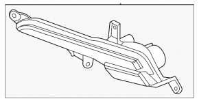 Right rear bumper light for Kia Sorento 2021-2024