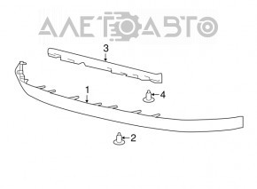Nissan Murano 15-24 Front Bumper Lip
