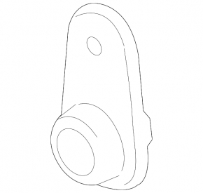Muffler bracket center left Ford Mustang mk6 15- 3.7, 2.3T