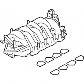 Intake manifold Ford Mustang mk6 15-17 5.0