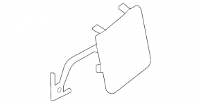 Ford Mustang Mach-E 21-23 Rear Bumper Tow Hook Cap Structure