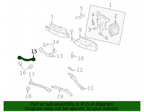 Mercedes W211 E350 AWD Rear Left Transverse Control Arm