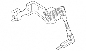 Body position sensor with rod front right Audi Q7 16-
