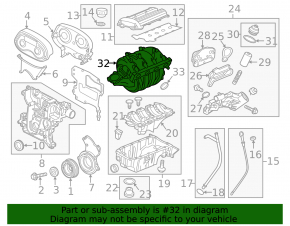 Intake manifold Chevrolet Cruze 11-16 1.8