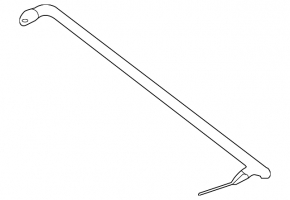 Rear stabilizer bar for Nissan Altima 13-18 type 1, 20 mm