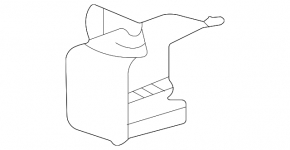 Front right side member nose for Toyota RAV4 Prime 21-24 JP built
