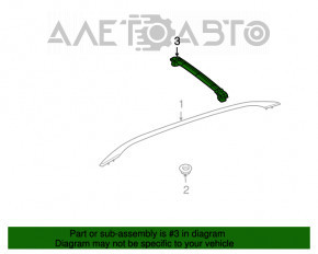 Roof rails Mercedes X164 GL