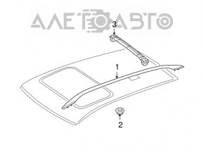 Roof rails Mercedes X164 GL