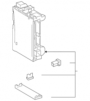 Toyota Venza 21-24 dash fuse box