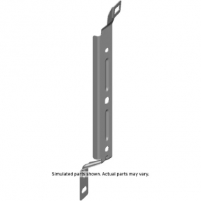 Left radiator deflector louver bracket for Chevrolet Equinox 22-24